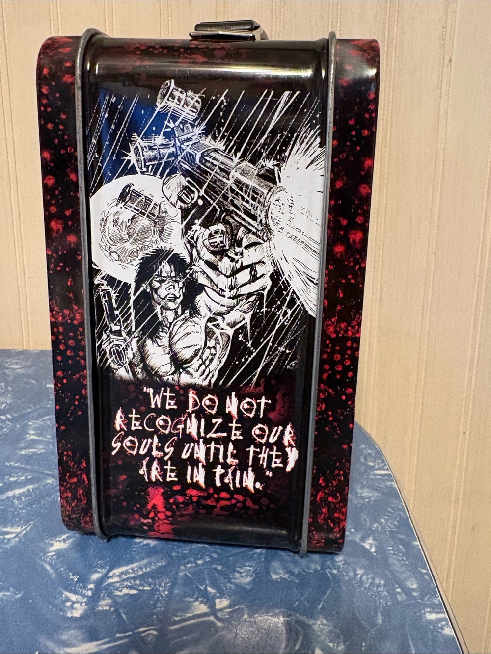 Vintage 2003 NECA James O’Barr’s The Crow Metal Lunchbox - Picture 2 of 9